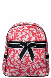 Quilted Backpack-RMC2828/CORAL